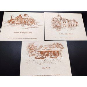 Skechers Blank Stationary Cards Scottsborough 72 Bellafonte Hotel S Hamilton Vtg